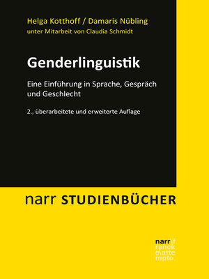 cover image of Genderlinguistik
